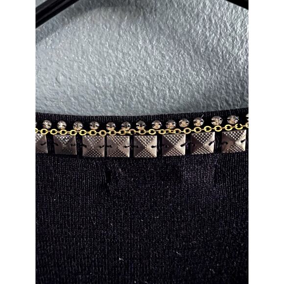 MNG Cardigan with Embellishment Size Medium Unique Work Wear - Picture 3 of 5